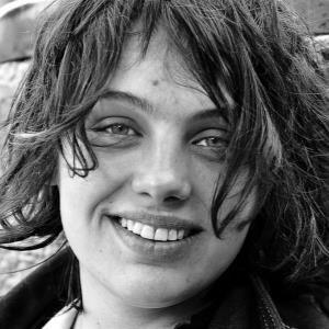 The homeless girl